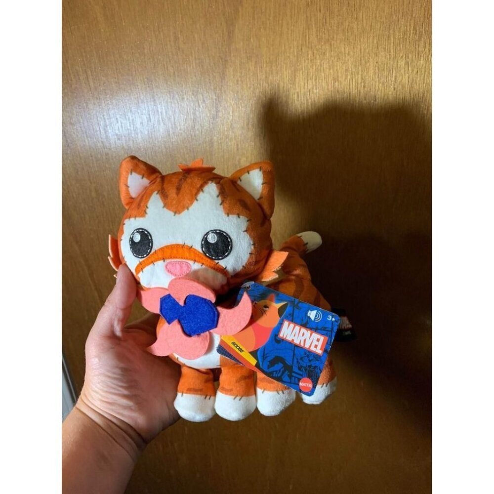 NWT Marvel Crafty Creatures Talking Goose Plush 8" Mattel Toy Stuffed Cat